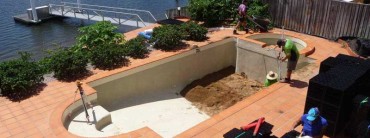 This is our most popular method that has many advantages. It involves filling the pool with our engineered modular tank system. The tank system can handle up to 32tonn of weight per sqm. You also have the option to lay turf over the area to maximize your 